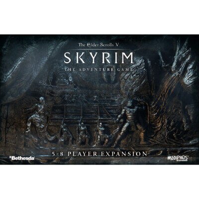 5-8 Player Expansion The Elder Scrolls: Skyrim Adventure Board Game NIB