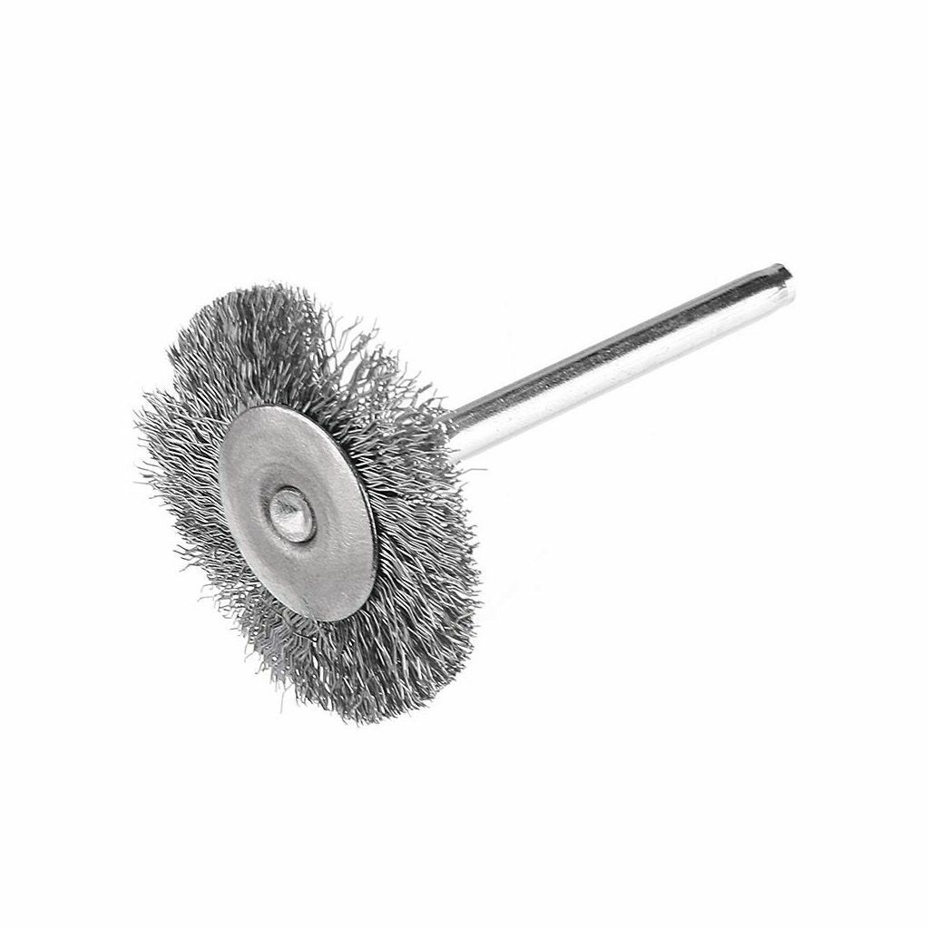 15Pack/Set Stainless Steel Wire Brush For Dremel Rotary Tool die grinder wheel