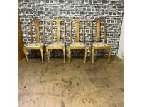 4x Vintage Dining Chairs