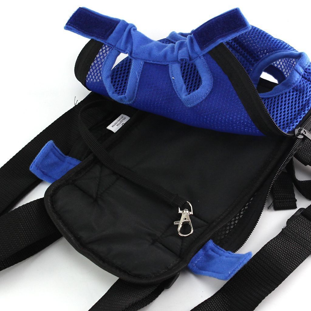 Pet Carrier Backpack Adjustable Pet Front Cat Dog Carrier Travel Bag Legs Out