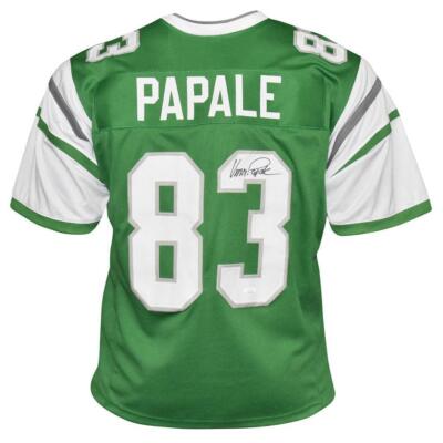 Vince Papale Signed Philadelphia Green Football Jersey (JSA)