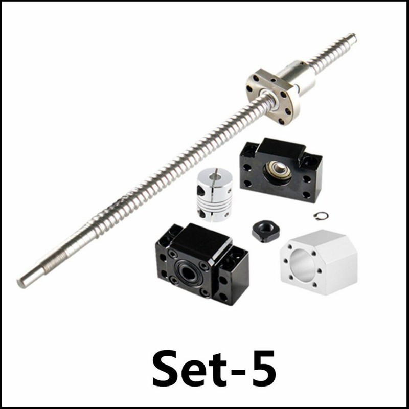 Sfu1204 Sfu1605 Sfu2005/2505 Kugelumlaufspindel&Festlager&MuttergehÃ¤Use&Kupplung