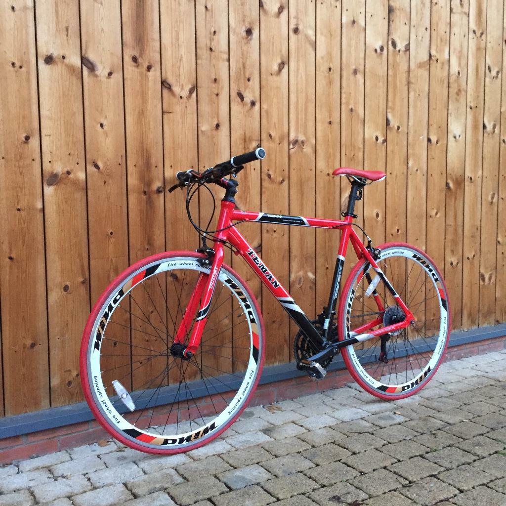teman hybrid bike