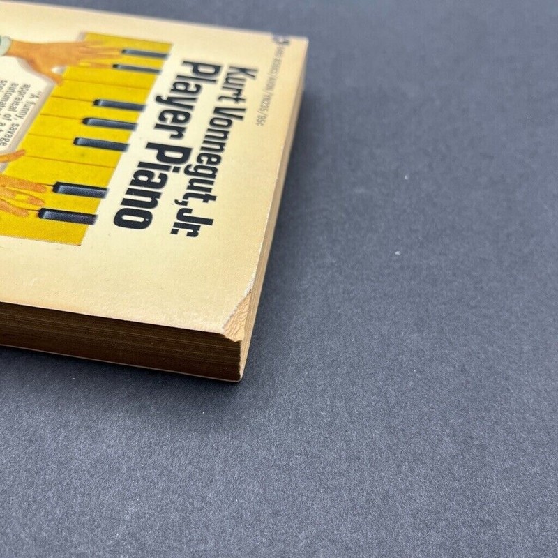 Player Piano by Kurt Vonnegut Jr Vtg Paperback Avon Books 3rd Bard PB 1969