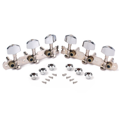 Acoustic Classical Guitar String Tuning Pegs Machine Heads Tuners Key Metal