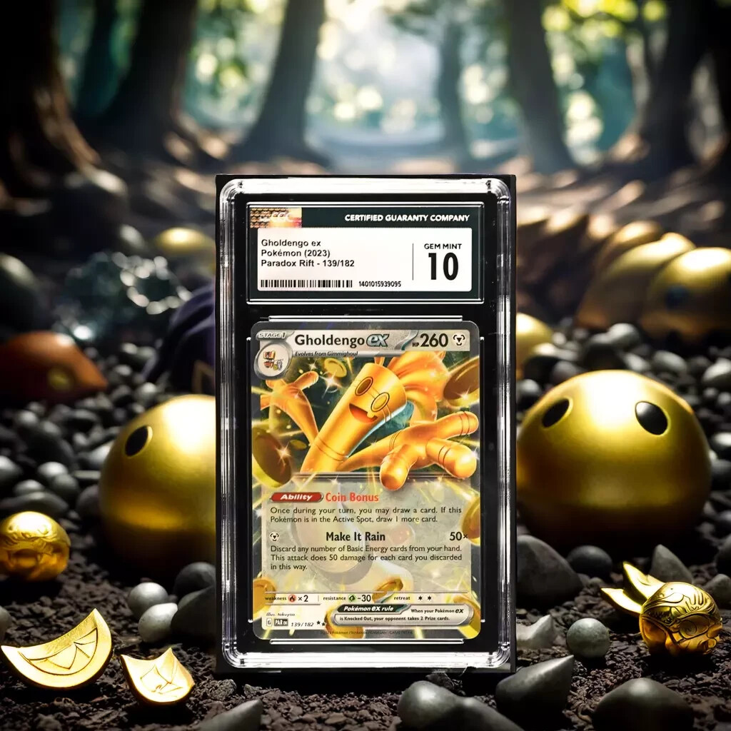 Pokemon Gholdengo ex 139/182 Paradox Rift - PAR EN English