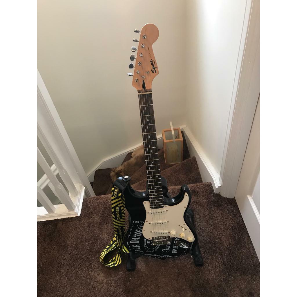 Fender Squire Jack Daniels guitar. Limited edition. in Dalgety Bay, Fife Gumtree