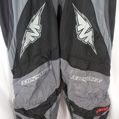 Mission 7500 Helium Ice Roller Hockey Pads Pants Adult Small Size 30-32