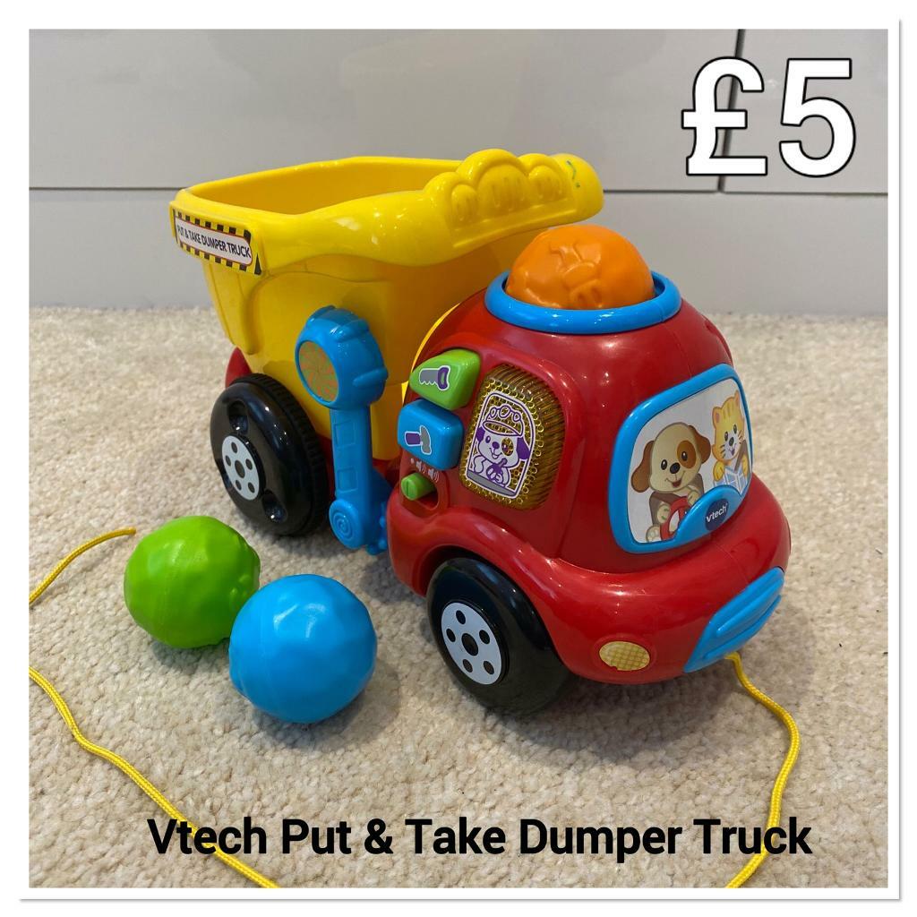 vtech put & take dumper truck