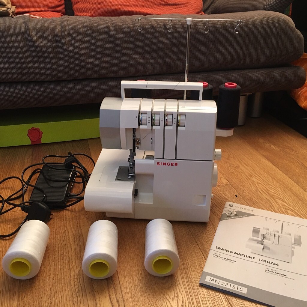 SINGERSewing Machine Domestic Overlocker 2/3/4 Thread 14SH754