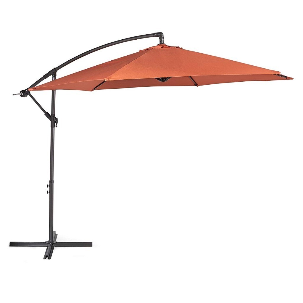 3.7m Red Garden Parasol and Base in Cowdenbeath, Fife Gumtree