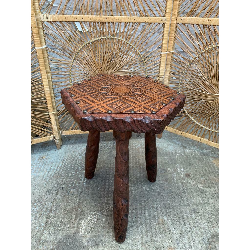 Unique Small Wooden Stool in Paisley, Renfrewshire Gumtree