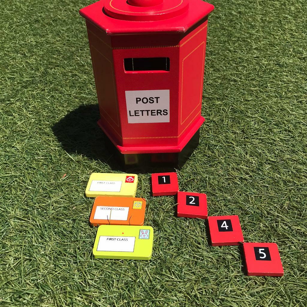 Wooden toy letter box / posting box educational in Southampton