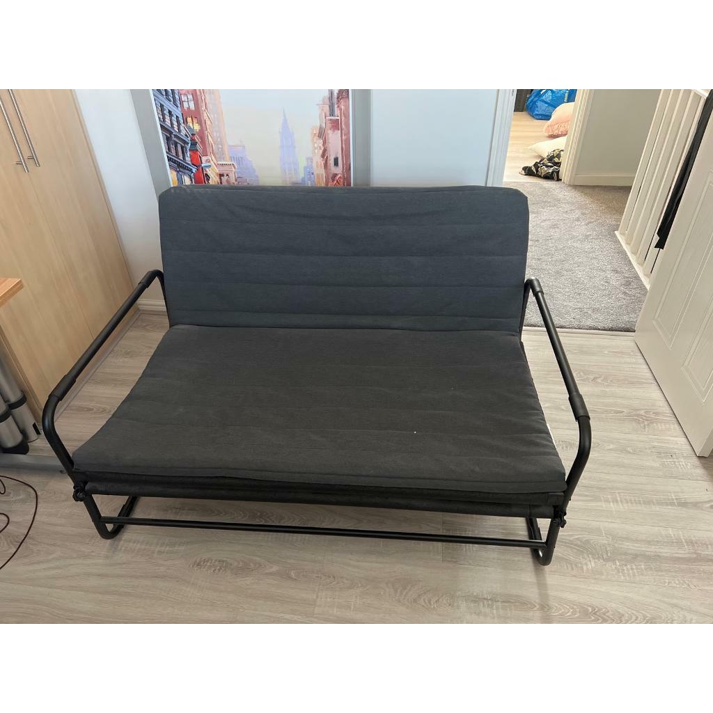 Grey ikea “Hammarn” sofa bed / futon never used in Liverpool