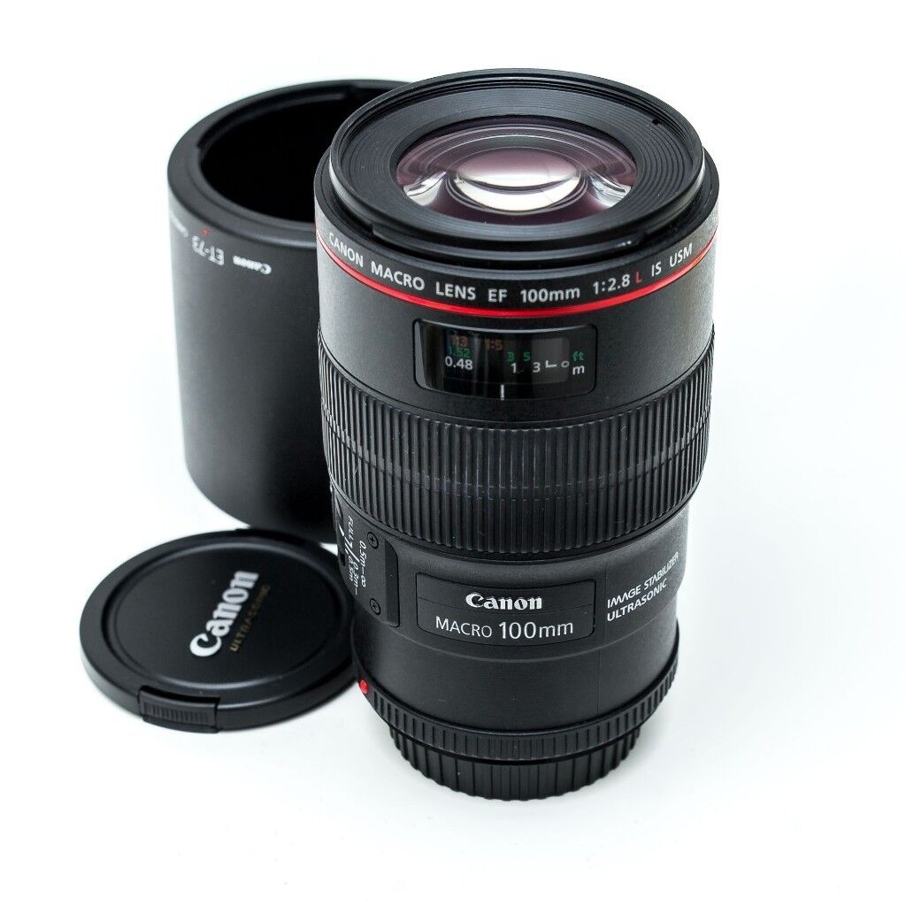 Canon EF 100mm f/2.8L Macro IS USM Lens | in Golders Green, London