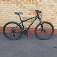LIKE NEW UNISEX ADULT CARRERA VINTAGE HYDRAULIC BRAKES MOUNTAIN BIKE 