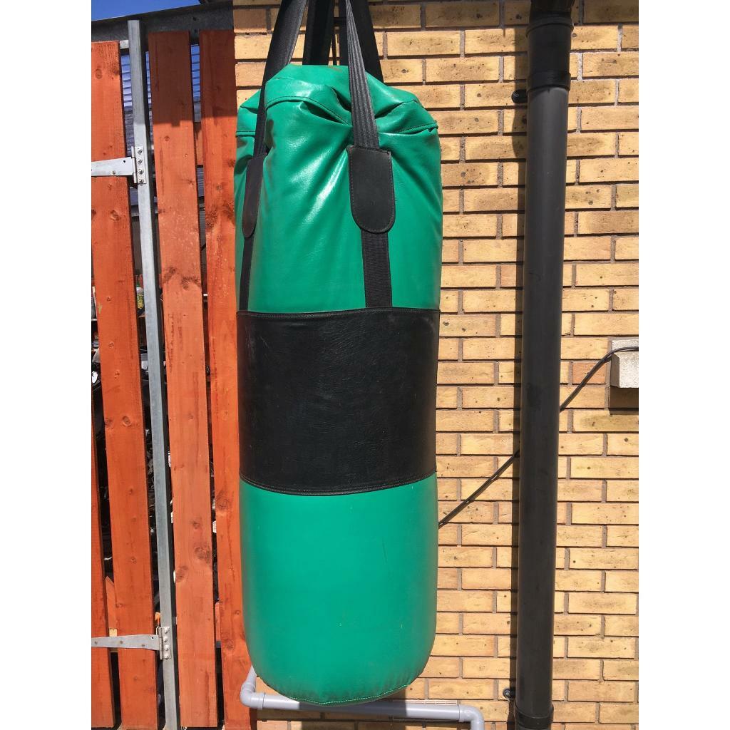 Real Heavy Boxing Bag 50KG Real Leather High Quality in Castlereagh