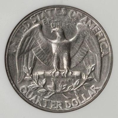 ANACS Struck by Cap Die Washington Quarter Mint Error Exceedingly RARE!