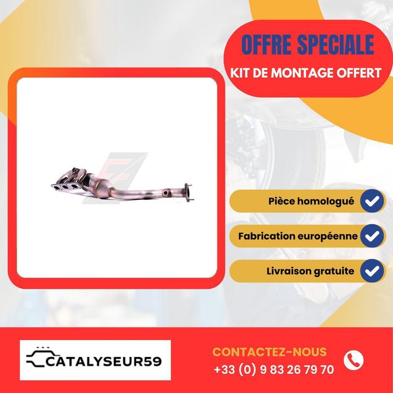 Catalyseur Bmw 330xi 3.0i 24v 2979 Cc 170 Kw / 231  Cv Essence M54b306s3 (M54...
