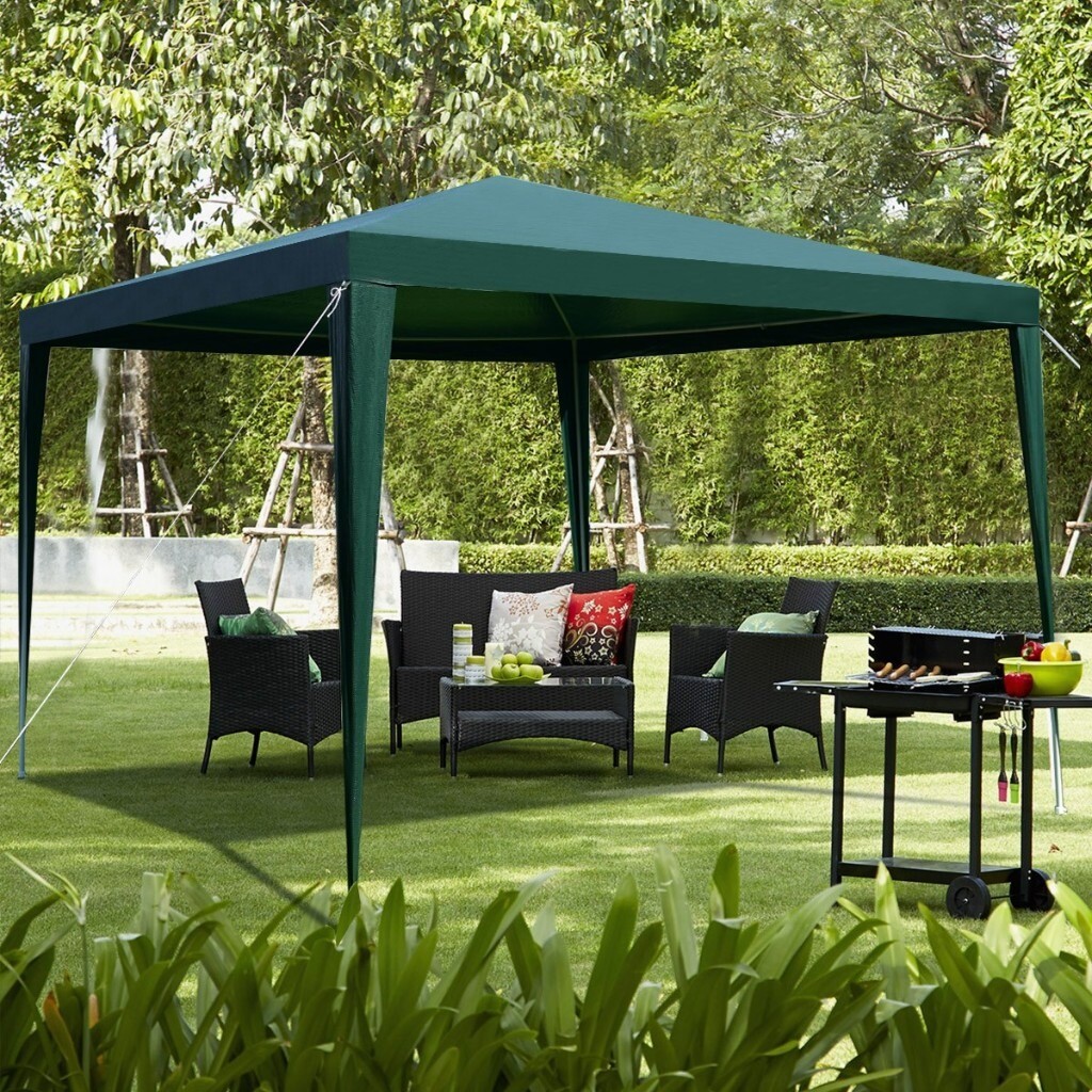 3X3M Waterfroof Outdoor Garden Gazebo Canopy Tent OP3591OP3591GN in