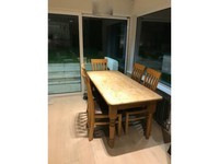 Kitchen table and (6) chairs