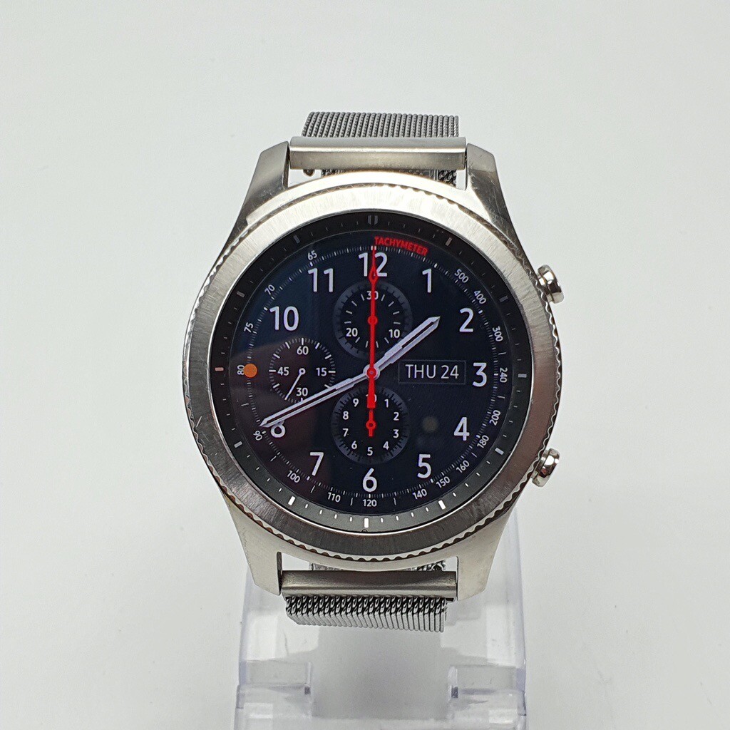 Samsung Gear S3 Classic Smartwatch Activity Tracker (Silver) 3293 in BradfordonAvon