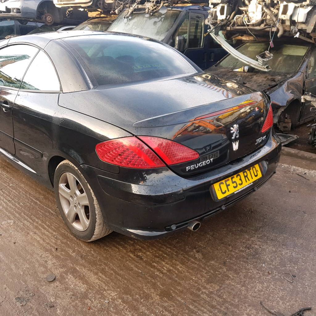 Peugeot 307 CC rear lights black car all parts available 2004/2005 in