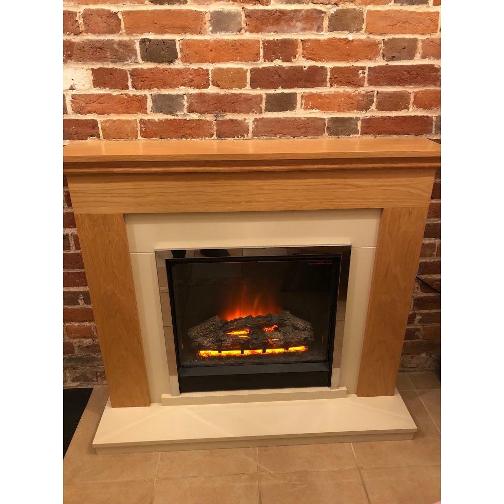 Electric fireplace and surround in Norwich, Norfolk Gumtree