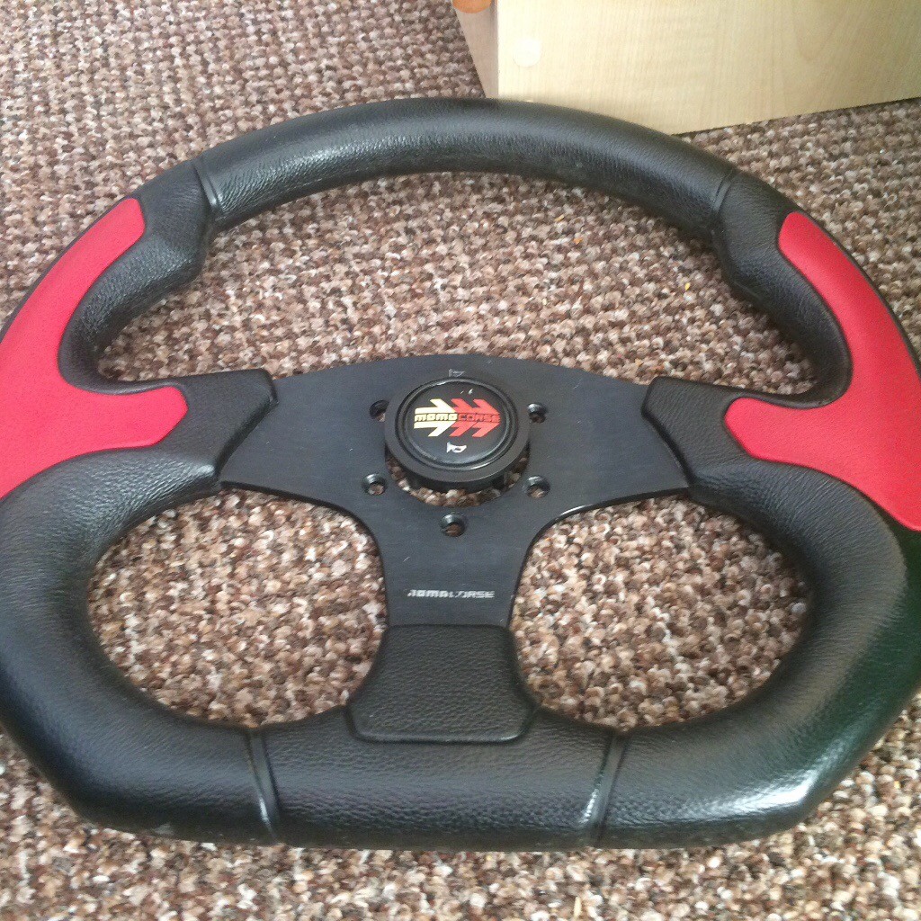 Momo corse steering wheel in Montrose, Angus Gumtree