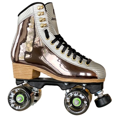 JACKSON GUN METAL FLEX NYLON WOMEN'S OUTDOOR SKATES