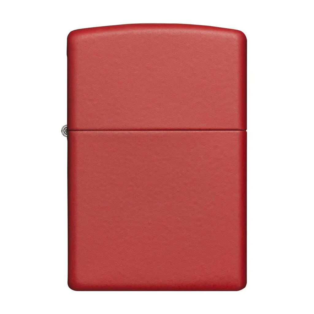 Zippo 233, классическая красная матовая зажигалка, полноразмерная
