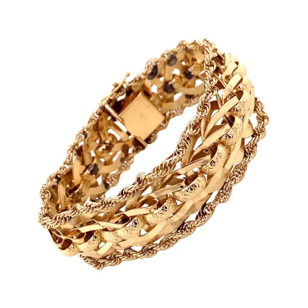 14金Aurate midi gold bar bracelet 14金Aurate midi gold bar bracelet