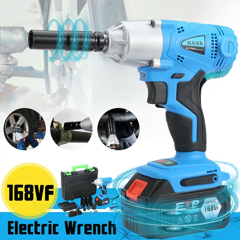 1 2 cordless impact wrench with battery and charger