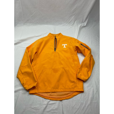 Tennessee Volunteers Colosseum Mens Softshell Jacket Orange Half Zip Pullover S