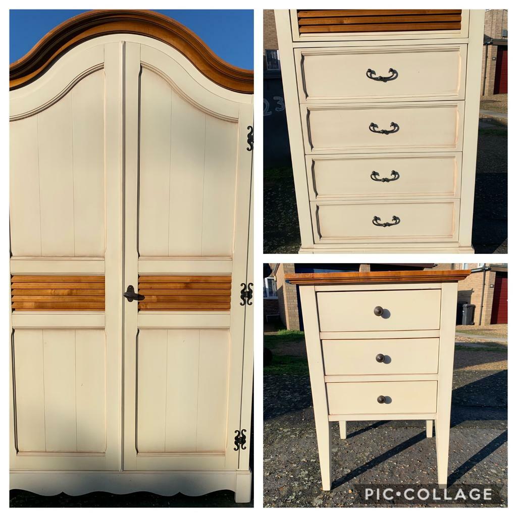 Grange Wardrobe Chest of Draws Bedside Table Delivery Available in