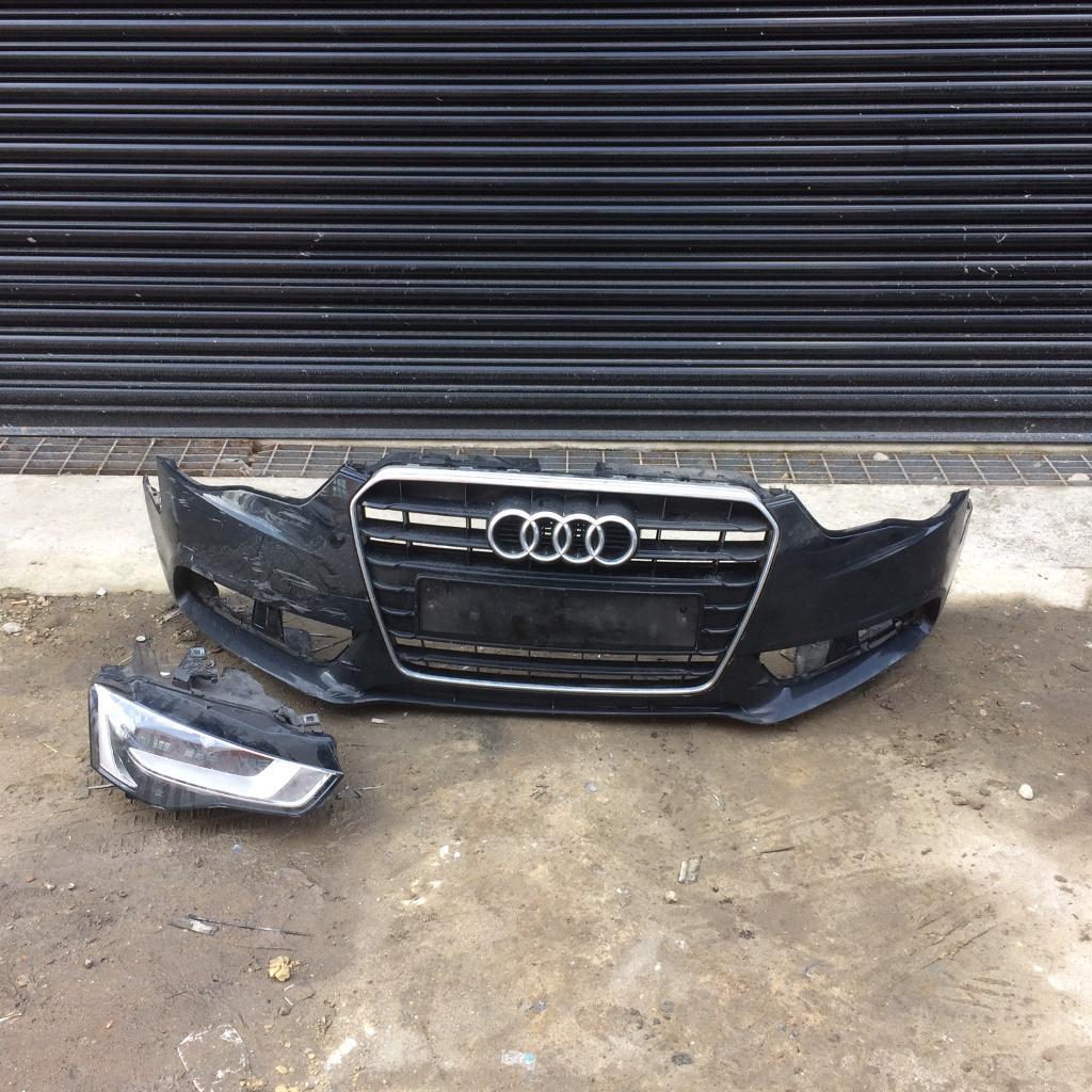 Audi A5 front bumper n headlamp headlight 2012201320142015£125 in