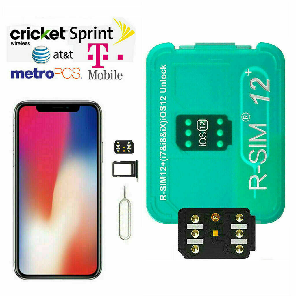 RSIM12 + 2020 RSIM Nano Unlock Card fits iPhone 11/XS/X/8