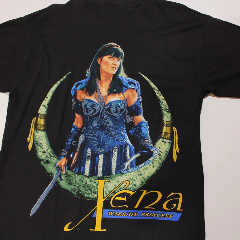 Xena Warrior Princess Unisex Short Sleeve T-shirt BLACK S to