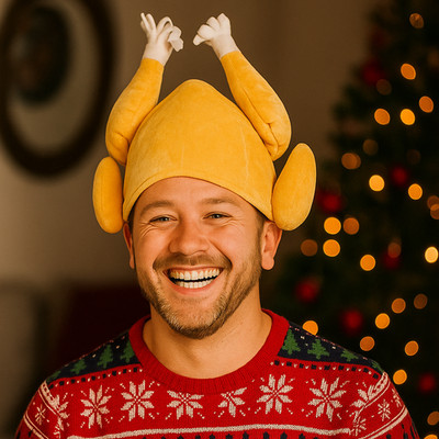 Sombreros Divertidos De Navidad Para Adultos Fiesta De Oficina Disfraz De Tela