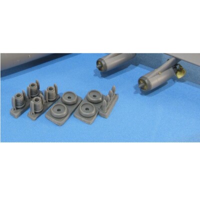 C-141 Engines Roden Metallic Details MDR14414 Detailing set for aircraft 1:144 