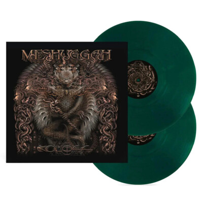 MESHUGGAH - KOLOSS, 2022 EU GREEN+BLUE MARBLED VINYL 2LP, 500 COPIES! SEALED!