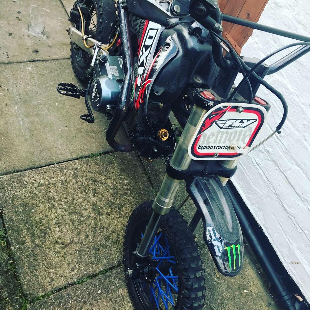 demon x 125 pit bike