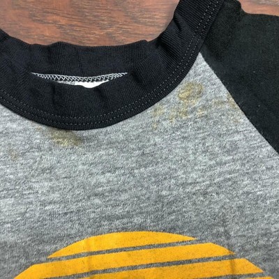 VINTAGE NOS 80S ROCKY MOUNTAIN NATIONAL PARK RAGLAN T SHIRT XS NATURE RAYON