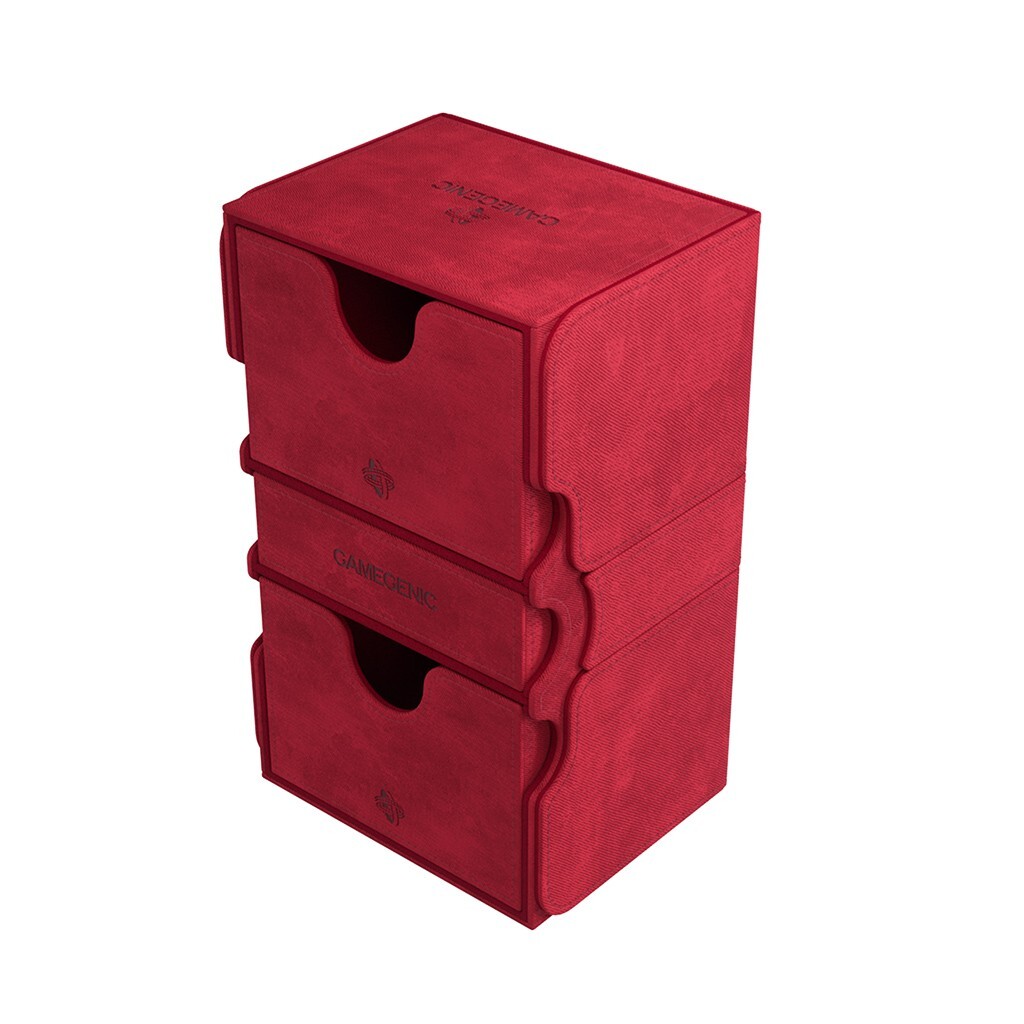 STRONGHOLD 200+ XL RED Deck Box GameGenic NEW