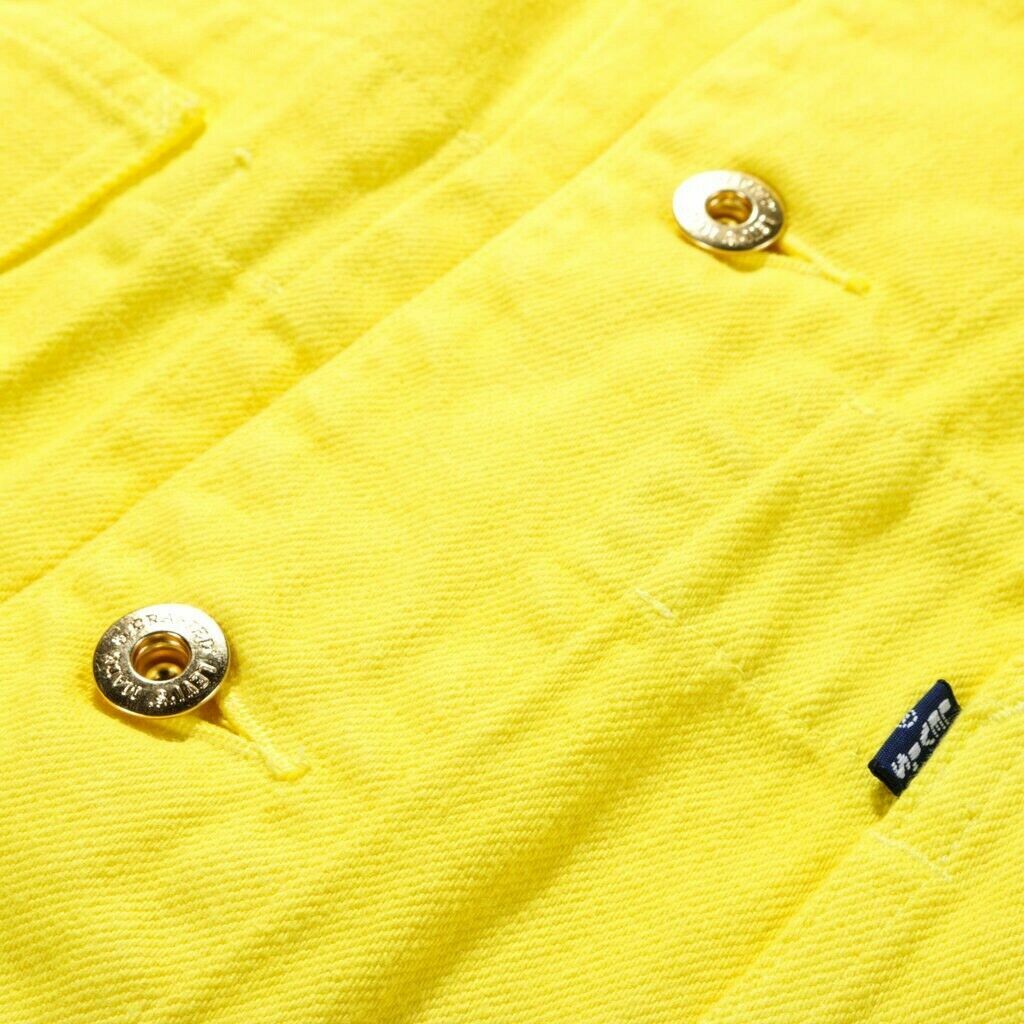 Pre-owned Levi's Made & Crafted X Poggy Sack Coat Made In Japan Men's Large Rt$348 B13 In Yellow