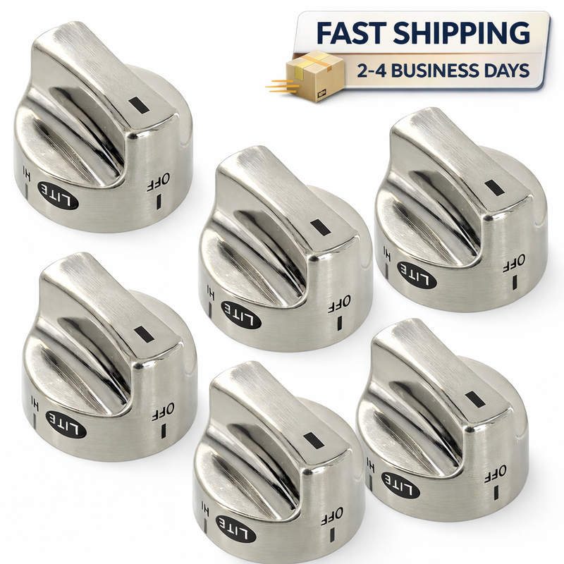 5Pcs 318282310 Kenmore Range Knob Replacement Compatible Kenmore Gas Cooktop