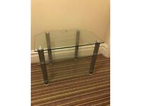 Glass tv stand. Free. 