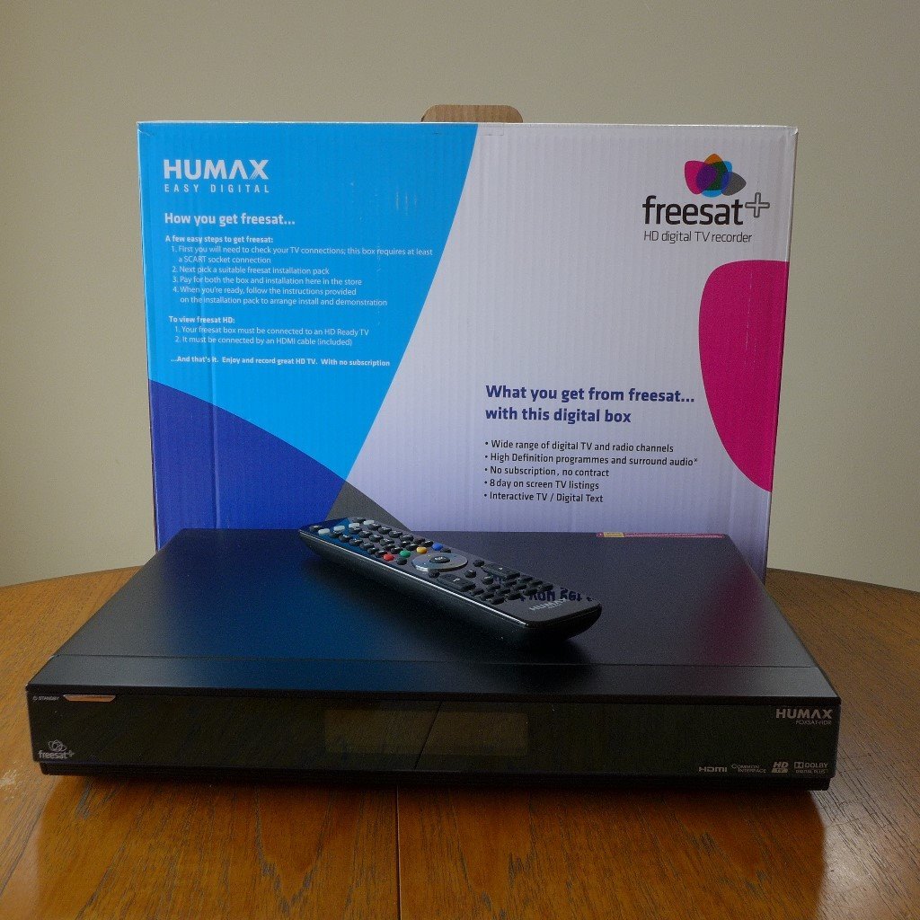 Humax Foxsat HDR/500 (500GB) DVR Satellite recorder