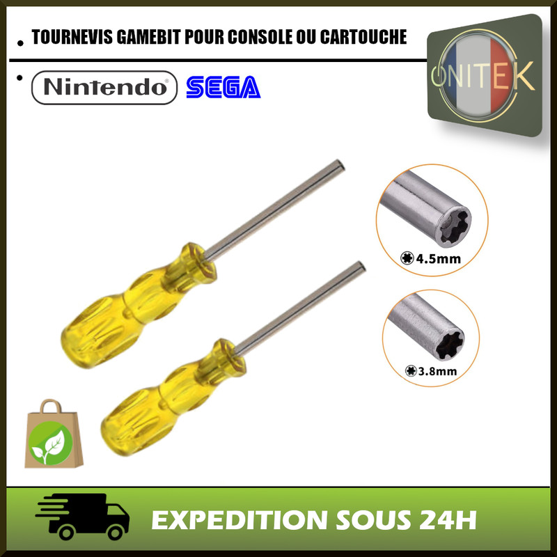 â Tournevis Nintendo Gamebit 3.8 Et 4.5 Mm Consoles & Jeux Gamecube Snes Nes N64