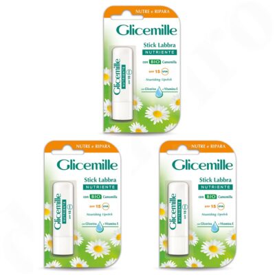 Glicemille Stick Labbra Nutritiver Kamillen Lippenbalsam 3x 5,5ml